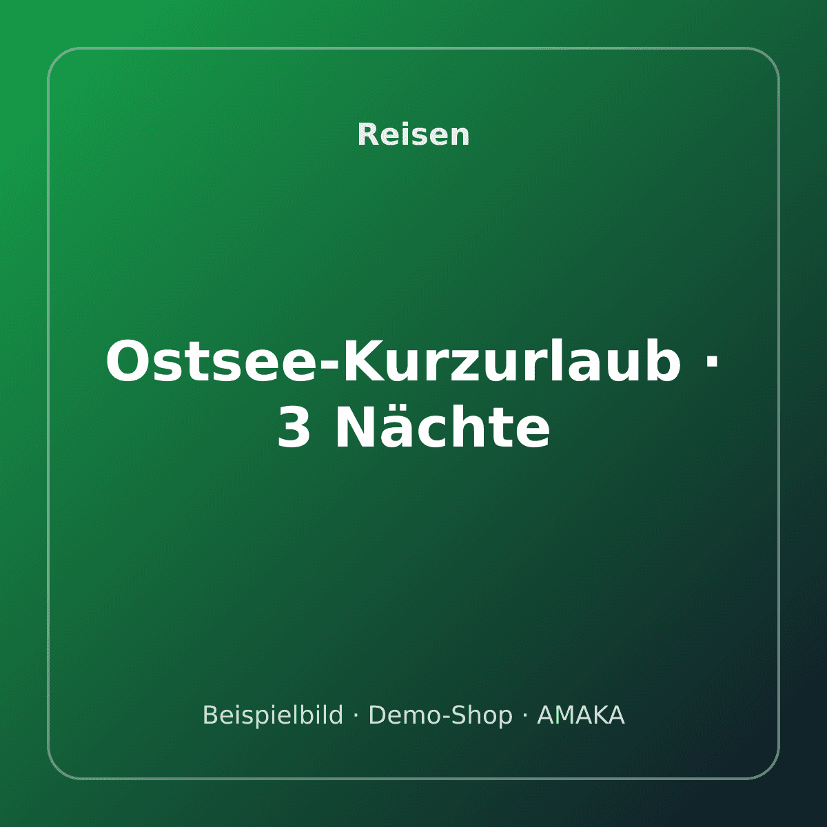 Ostsee-Kurzurlaub · 3 Nächte – Bild 1