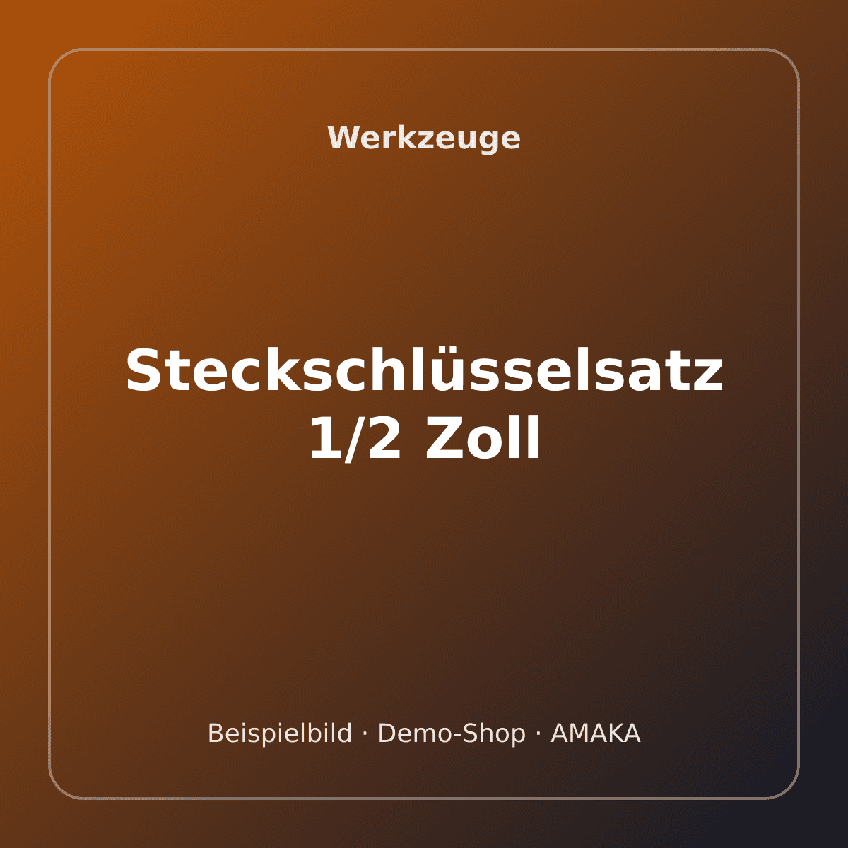 Steckschlüsselsatz 1/2 Zoll – Bild 1