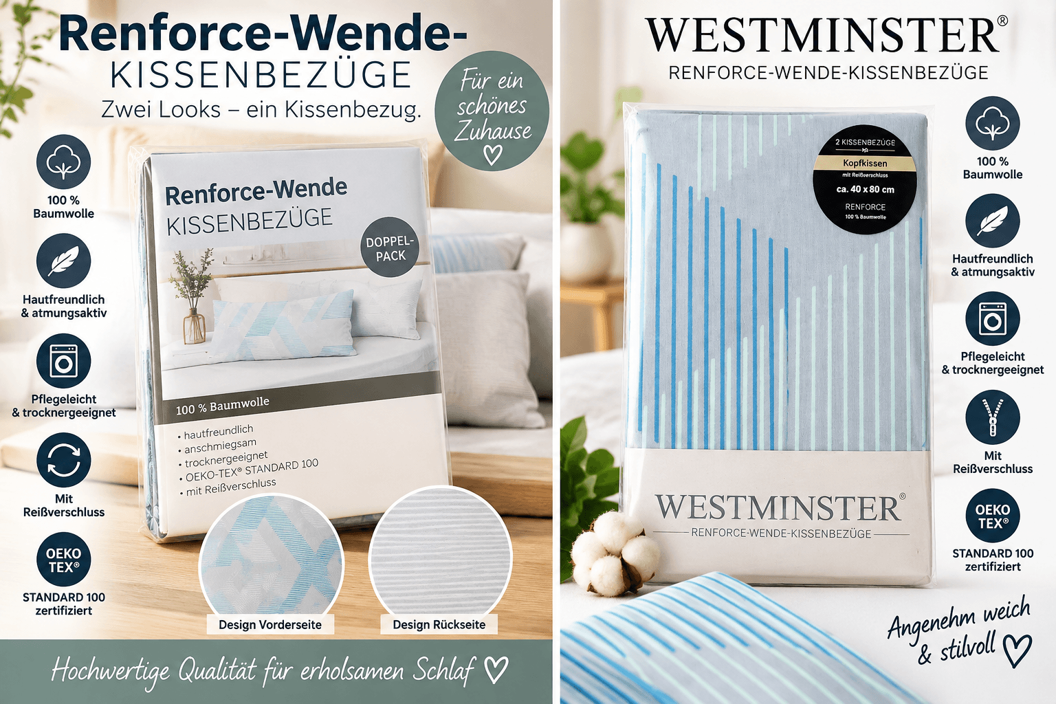 Westminster Kissenbezüge