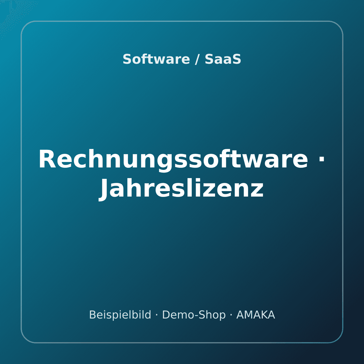 Rechnungssoftware · Jahreslizenz – Bild 1