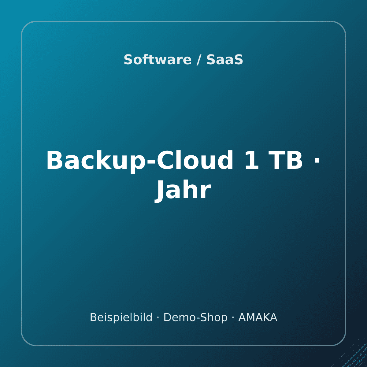 Backup-Cloud 1 TB · Jahr – Bild 1