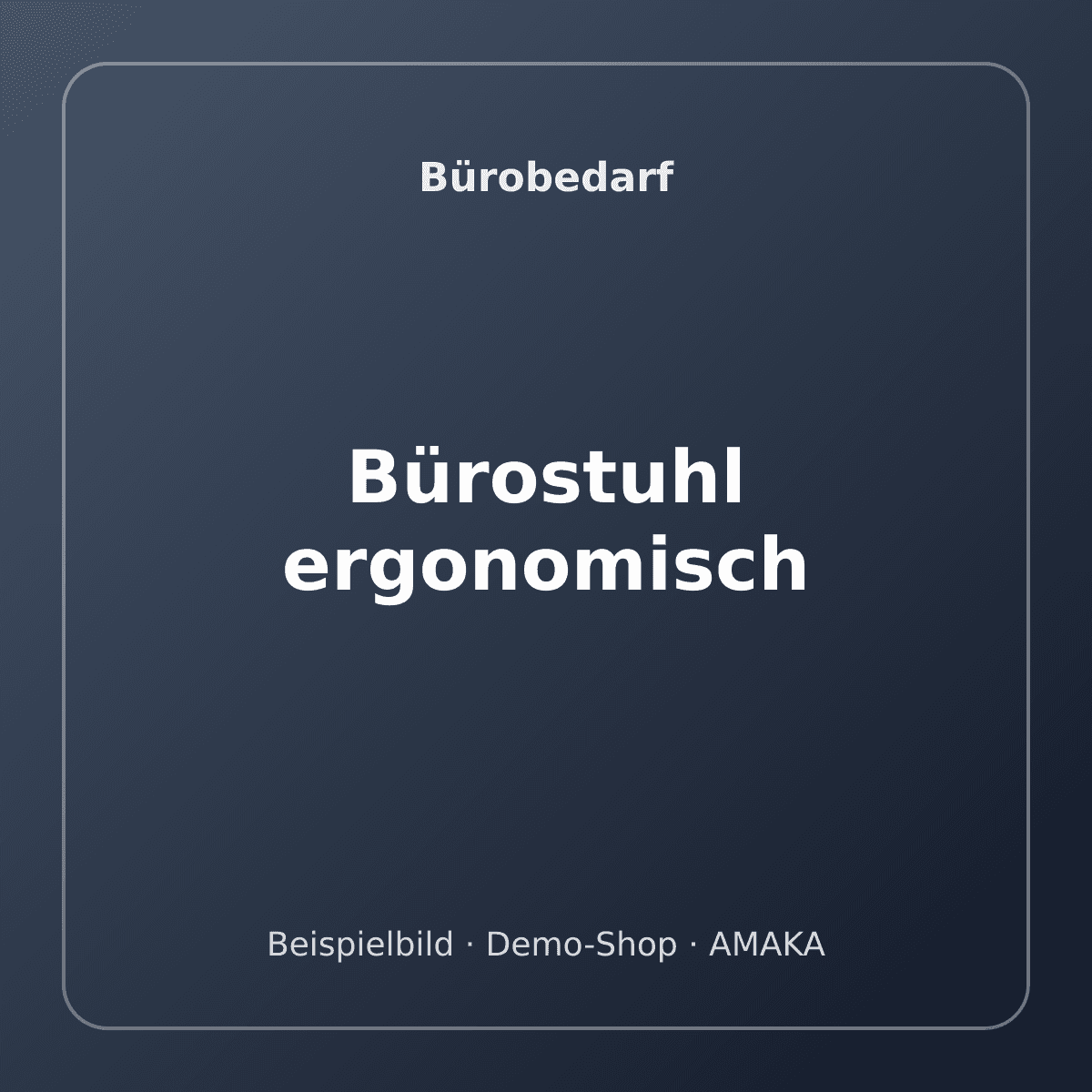 Bürostuhl ergonomisch – Bild 1