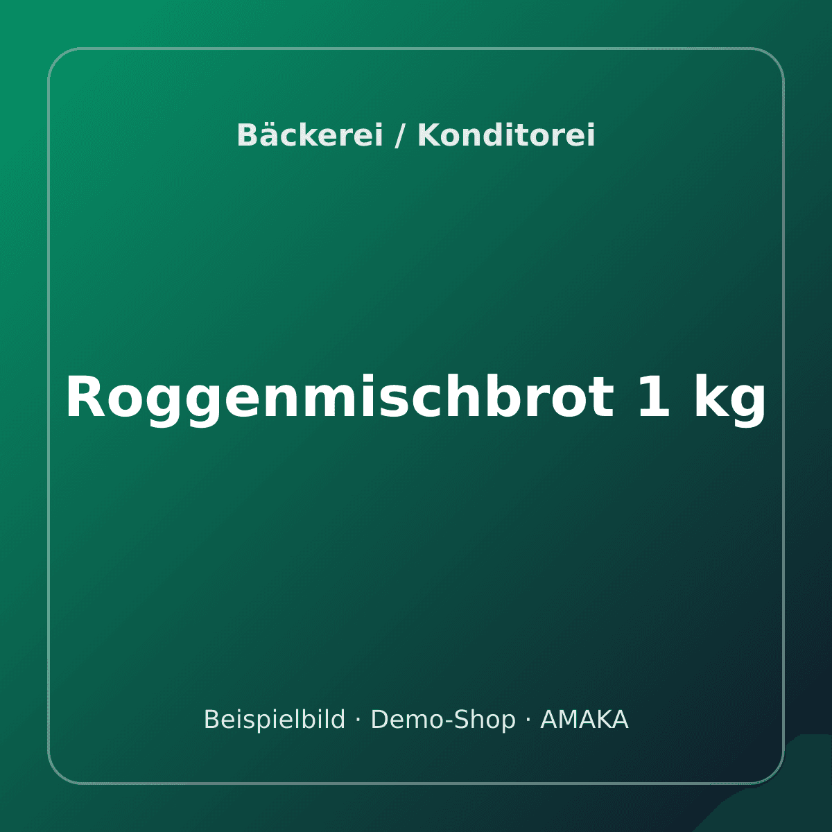 Roggenmischbrot 1 kg – Bild 1