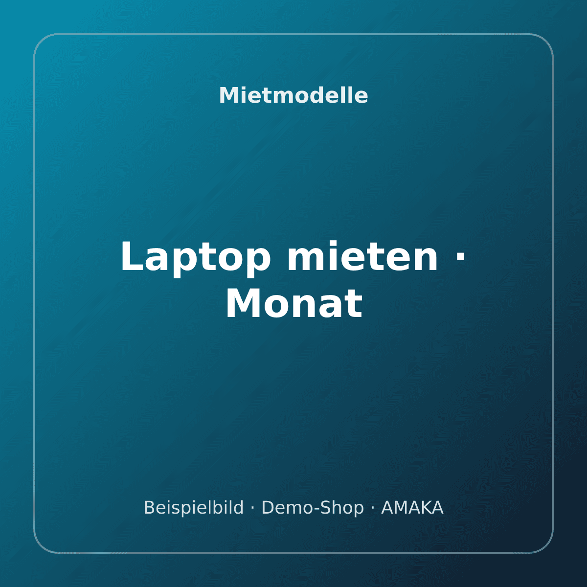 Laptop mieten · Monat – Bild 1