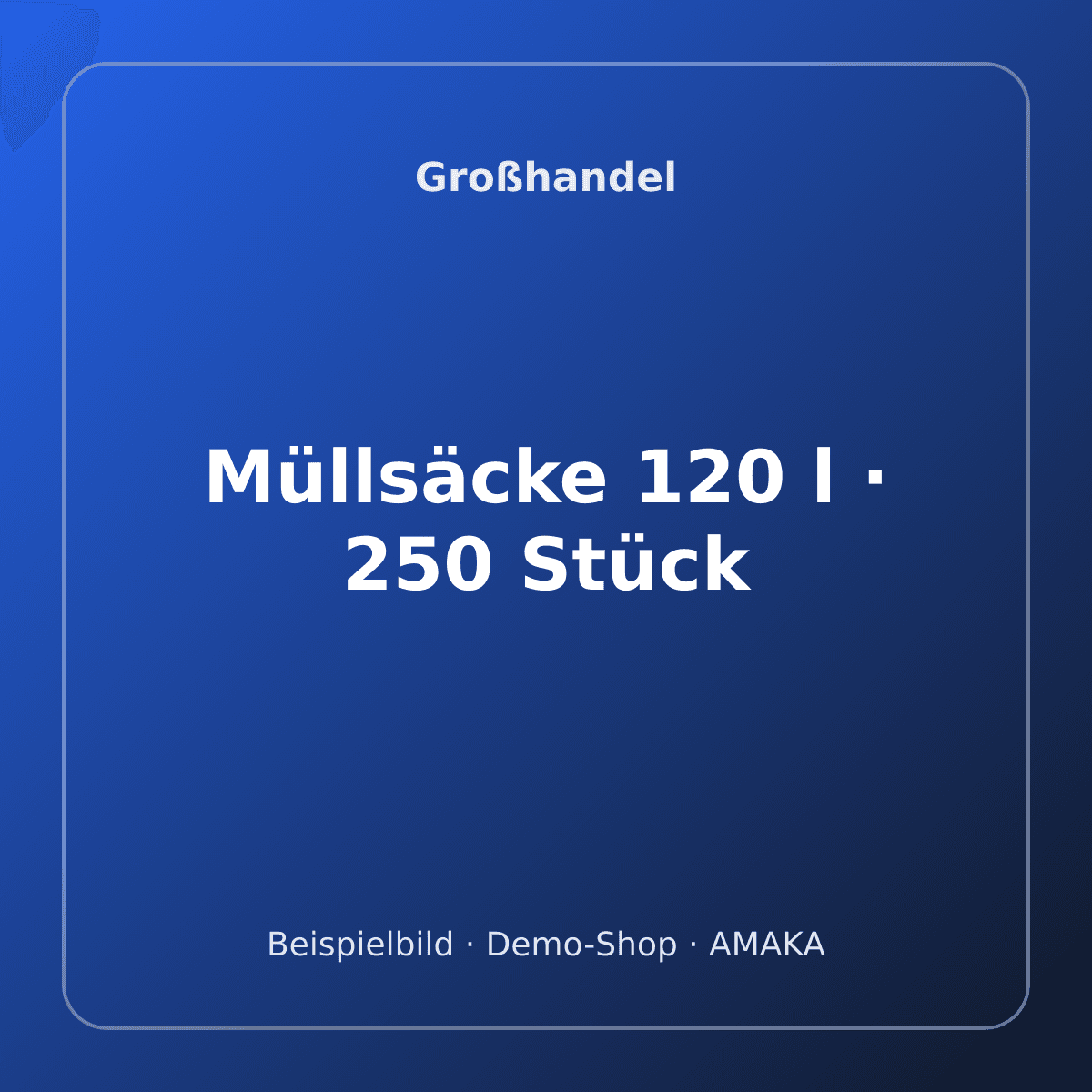 Müllsäcke 120 l · 250 Stück – Bild 1
