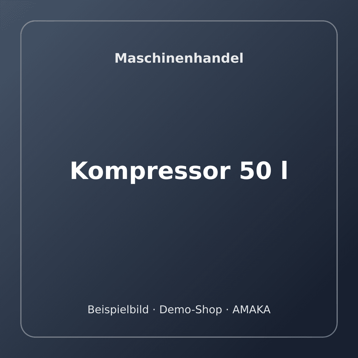 Kompressor 50 l – Bild 1
