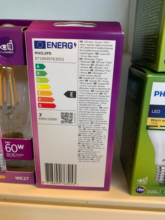 Philips LED E27 Filament ST64 7W (60W) 2700K Warmweiß 806lm Edison-Look – Bild 2