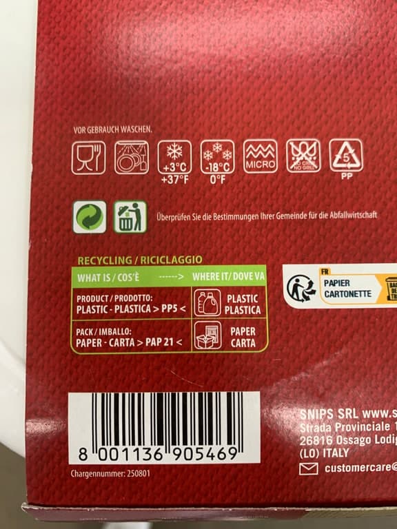 Snips TempoZero Microonde Dampfgarer 4L Mikrowellen-Geschirr Made in Italy – Bild 2