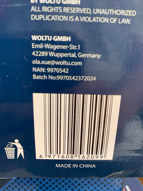WOLTU GmbH Möbel-/Wohnen-Produkt (Wuppertal) — Vorderseite fehlt, BITTE PRÜFEN – Bild 2