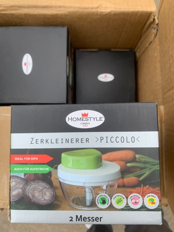 WESTSTYLE Piccolo Mörser für Dips/Aufstriche/Kräuter/Gemüse/Obst (Art. 506545)