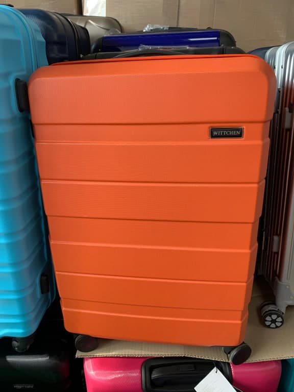 Wittchen Hartschalen-Koffer Trolley orange ABS 4-Rad Medium-Size (Reisekoffer) – Bild 1