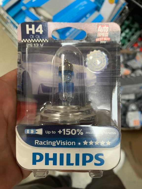 Philips RacingVision Auto-Halogenlampe 12342RVB1 Code 472 (Made in Poland) – Bild 1