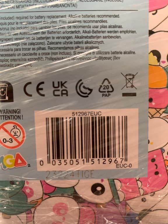 MGA Tasty Peach / Squishy / Pikmi Pops 512967EUC (Charge 23224TIGE, 3+, mit Batterien) – Bild 2