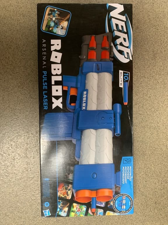 Hasbro NERF F2484 Spielzeug-Blaster schwarz (Charge 1220, Item 13281)