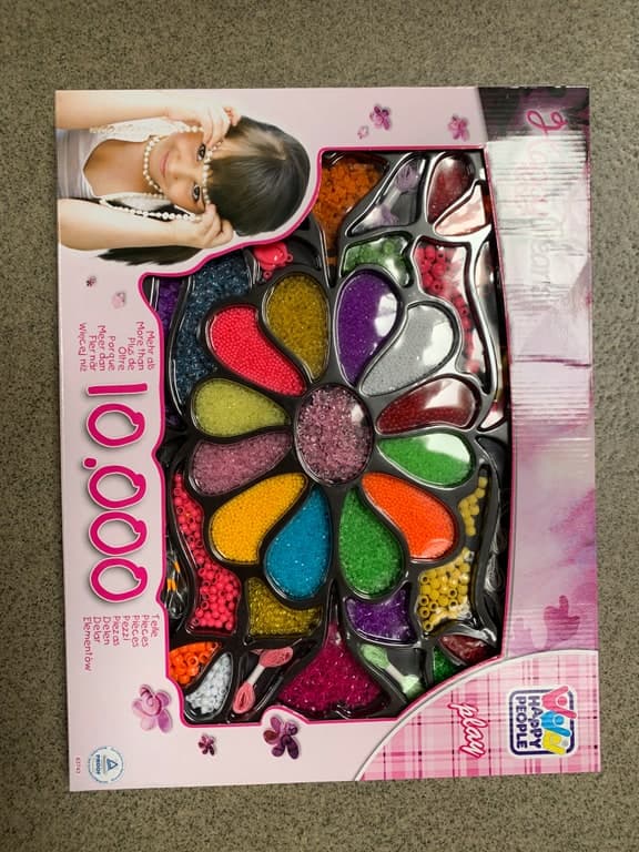 Spielzeug-Karton rosa P/O 151-5193 Barcode 4008332637433 — Vorderseite prüfen