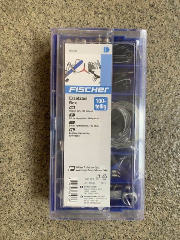 Fischer Fahrrad Befestigungs-Set Art. 85530 Charge 1016 (562075, Inter-Union Vertrieb)