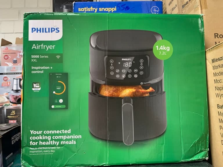 Philips Airfryer 5000 Series XXL HD9285 – RapidAir, 7 Presets