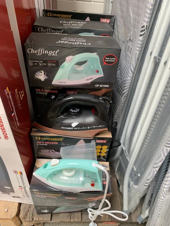 Cheffinger Home Dampfbügeleisen 1800 W – 80 g/min Dampfstoß