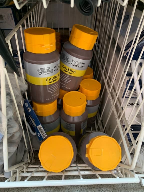Winsor & Newton Acrylfarbe Dose – Made in France (Lot 04233)