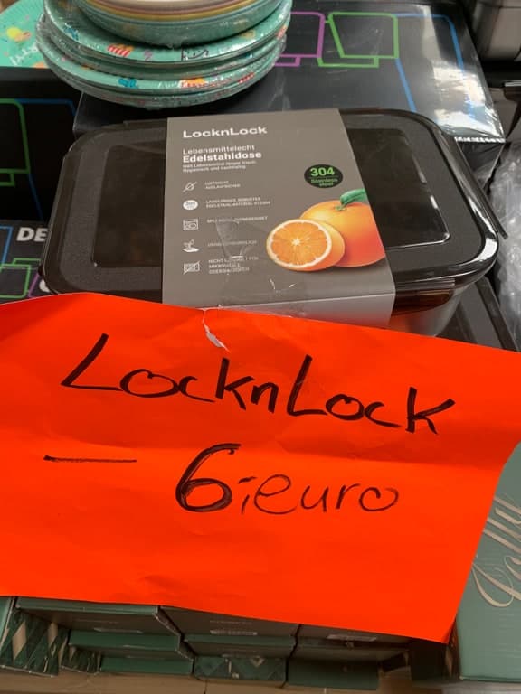 LocknLock Edelstahl-Frischhaltedose (304 Stainless Steel) – Luftdicht – Bild 1