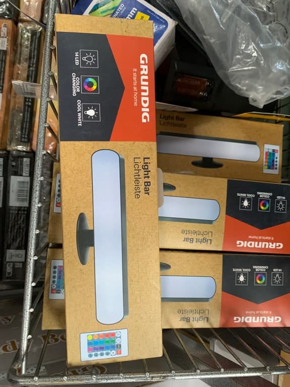 Grundig Light Bar 14-LED RGB+Cool-White Lichtleiste mit Fernbedienung – Bild 1