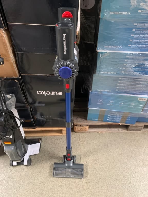 Vormentica Akku-Stielstaubsauger Blau – Dyson-Style mit Motorbürste – Bild 1