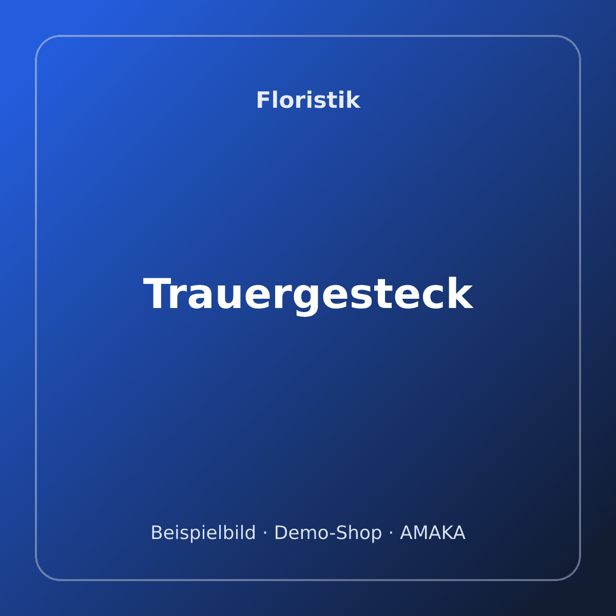 Trauergesteck – Bild 1