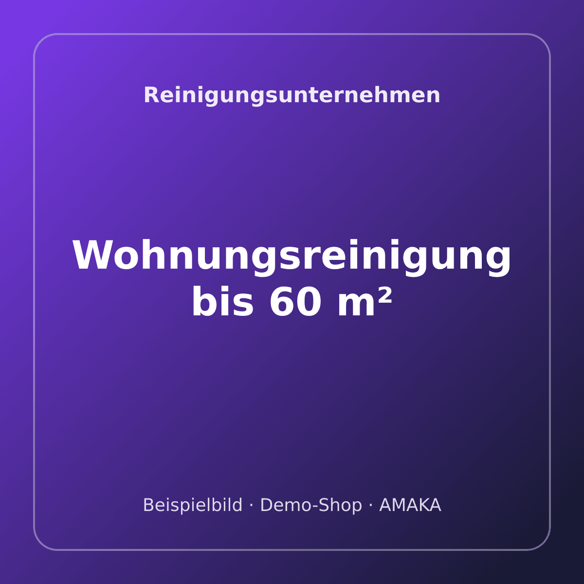 Wohnungsreinigung bis 60 m² – Bild 1