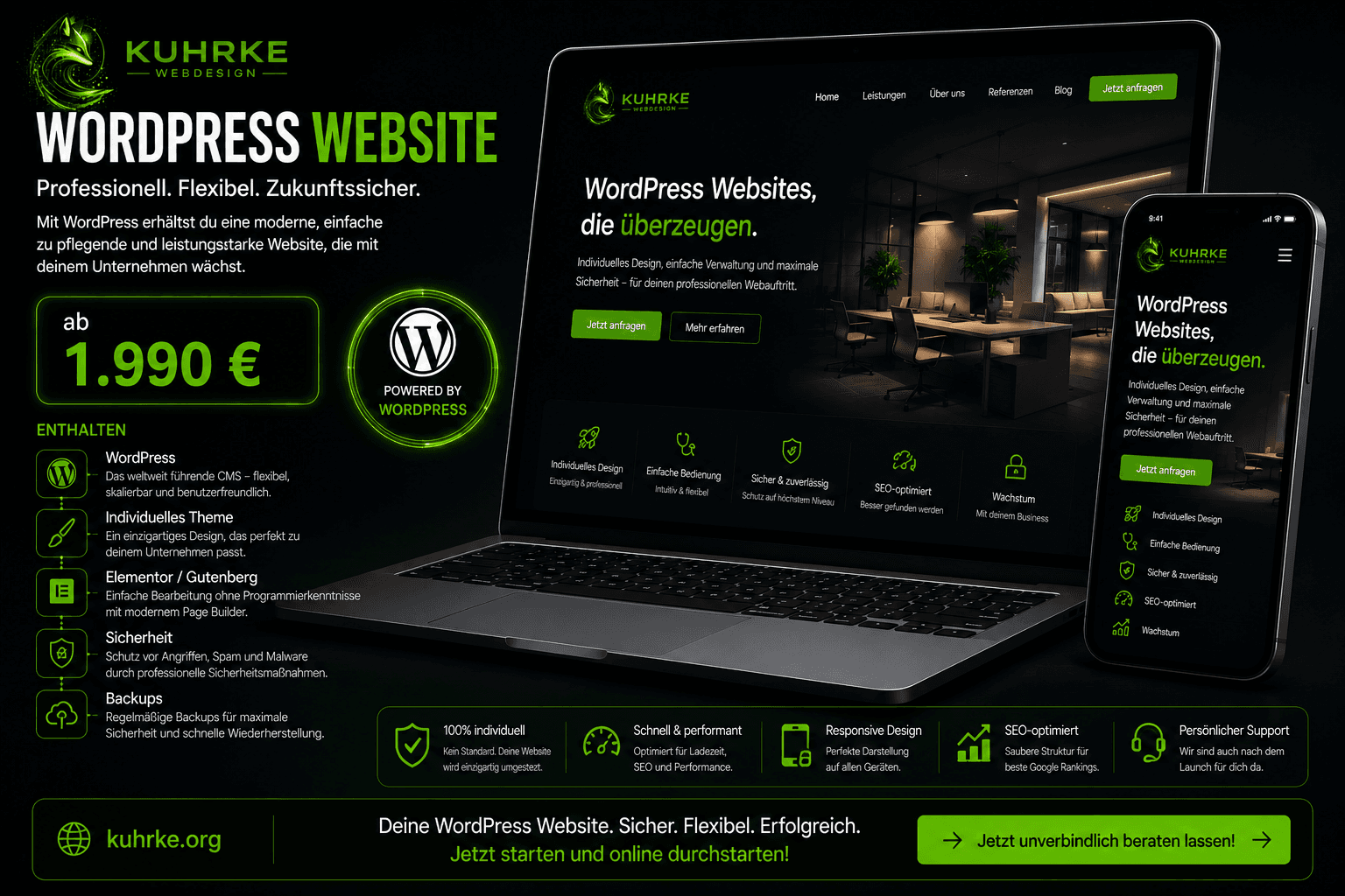 5. WordPress Website – Bild 1