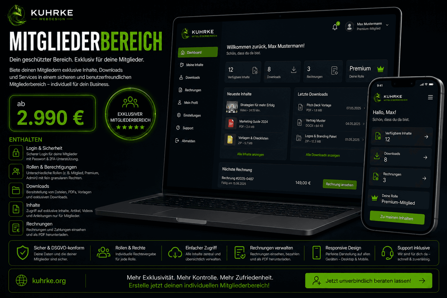 12. Mitgliederbereich – Bild 1