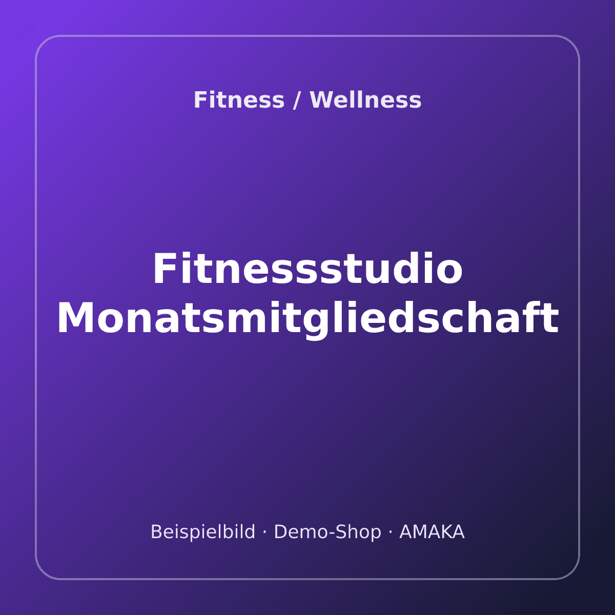 Fitnessstudio Monatsmitgliedschaft – Bild 1