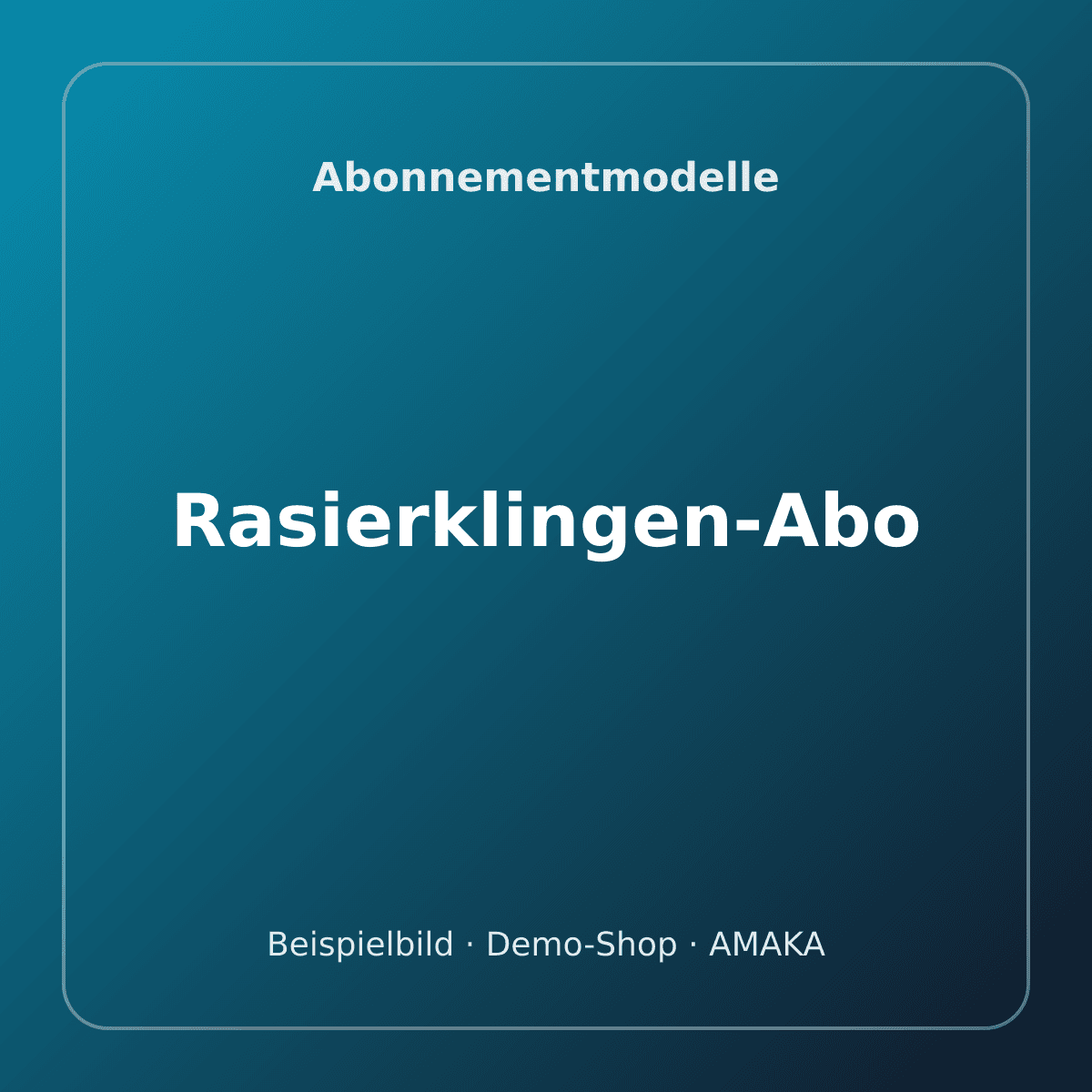 Rasierklingen-Abo – Bild 1