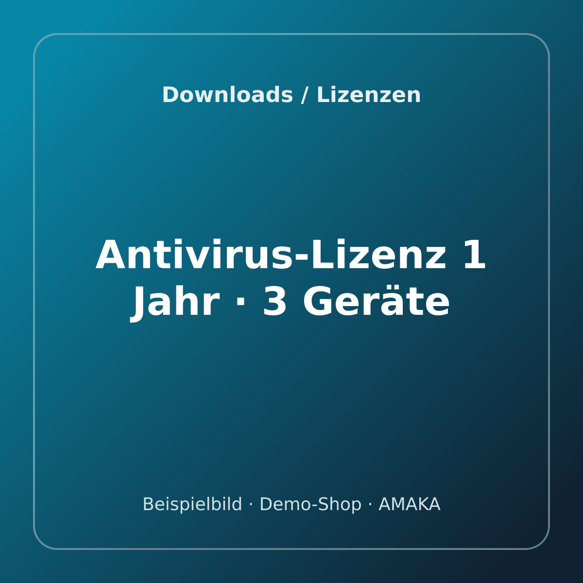 Antivirus-Lizenz 1 Jahr · 3 Geräte – Bild 1