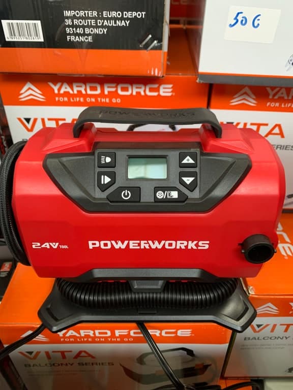 Powerworks Akku-Werkzeug Dual Voltage (Verpackungsfront — bitte Modell prüfen) – Bild 1