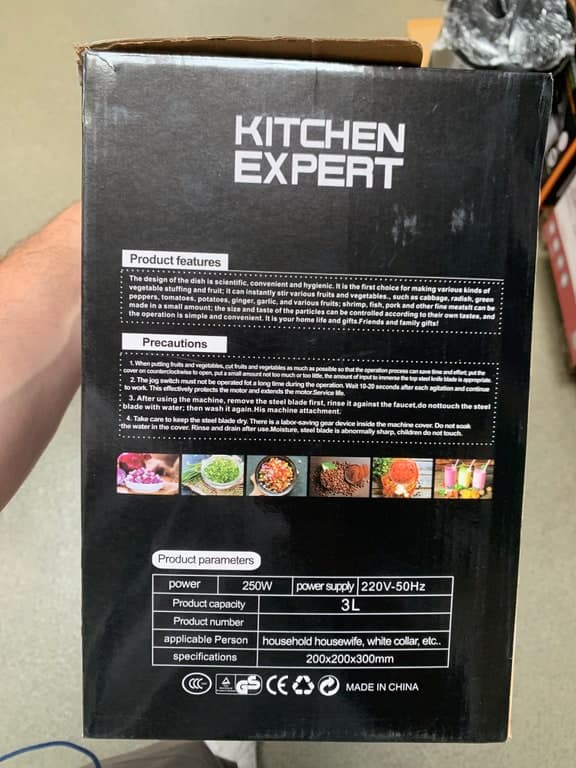 Kitchen Expert Food Gourmet Cuisine 3 L Universal-Zerkleinerer – Bild 2