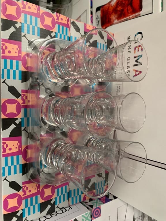 Krosno GEMA Weingläser 340 ml – 6er-Set in Mosaic-Geschenkverpackung – Bild 1