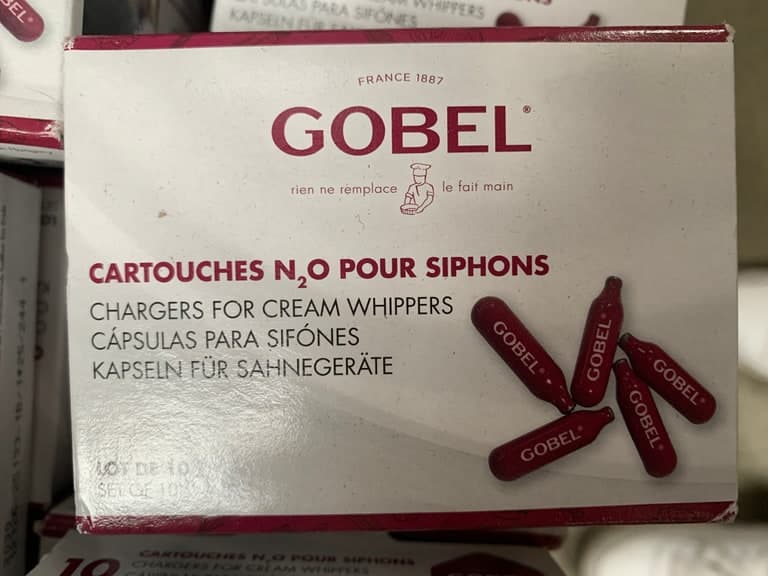 Gobel N₂O-Sahnekapseln 10er-Pack – Cartouches für Sahnesyphons (France 1887) – Bild 1