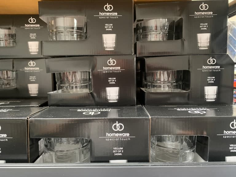 Homeware Vellum Whisky-/Tumbler-Gläser 340 ml – 2er-Set (Special Touch) – Bild 1